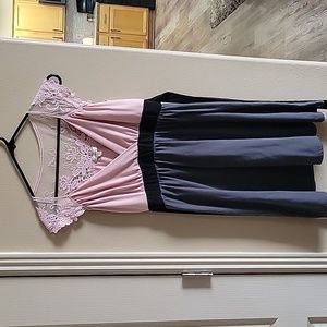 Speechless dress with lace size medium